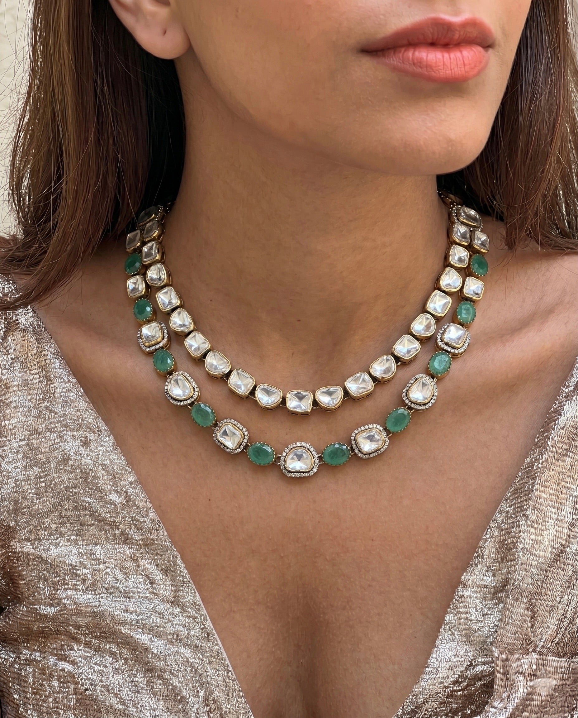 Ratna Silver Necklace 925 sterling silver meera jaipur