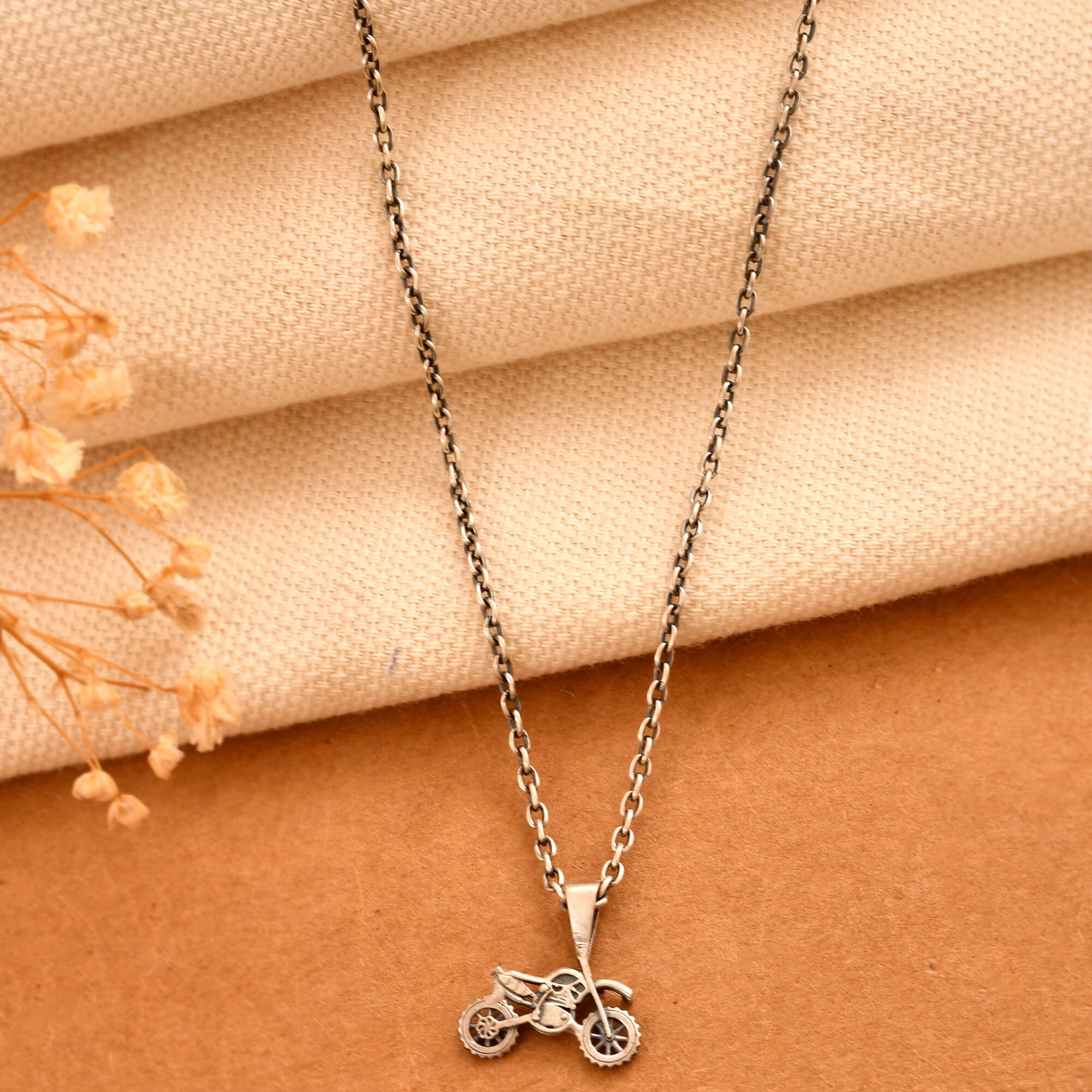 Rider Pendant - 925 Silver Jewellery Meera Jaipur