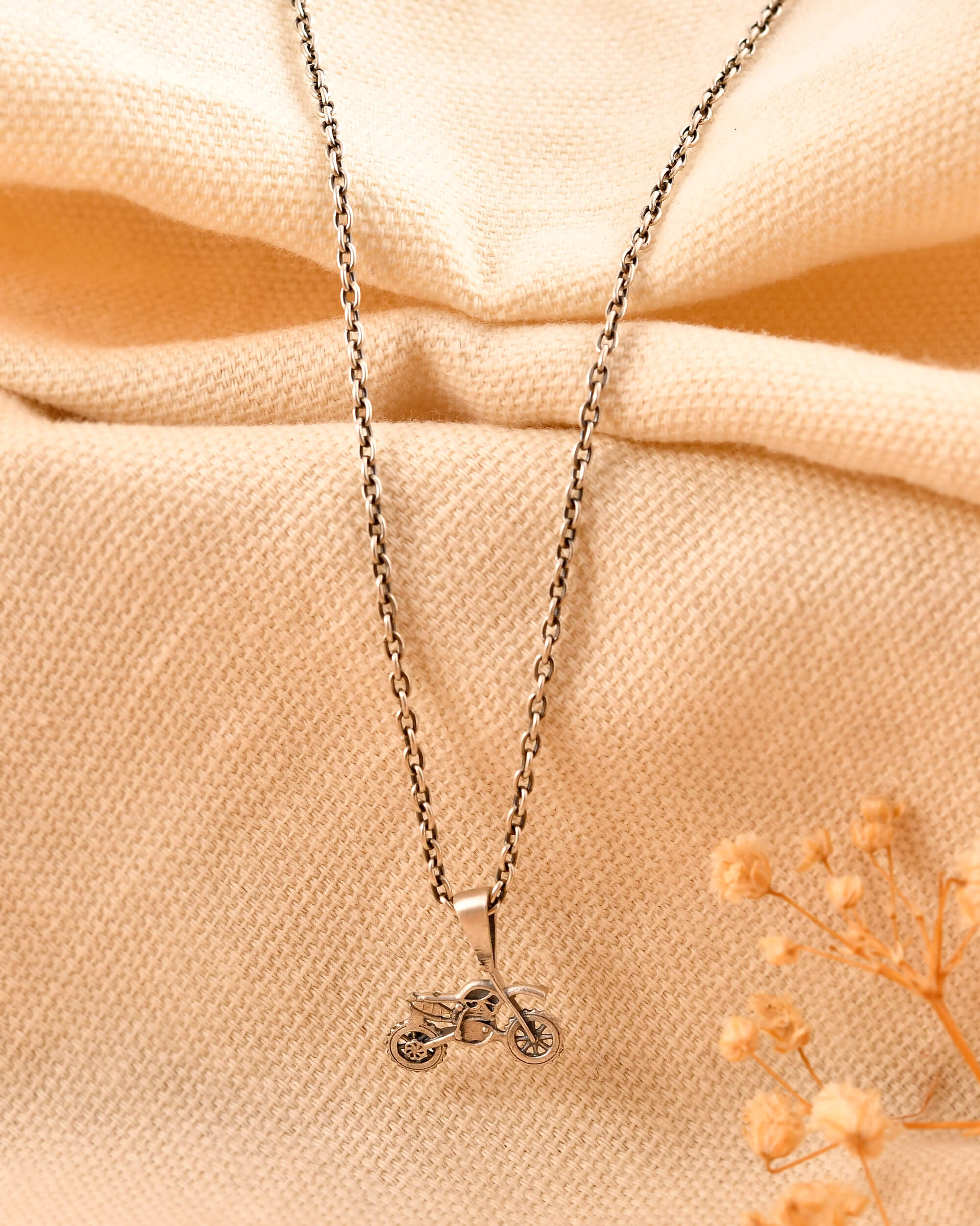 Rider Pendant - 925 Silver Jewellery Meera Jaipur