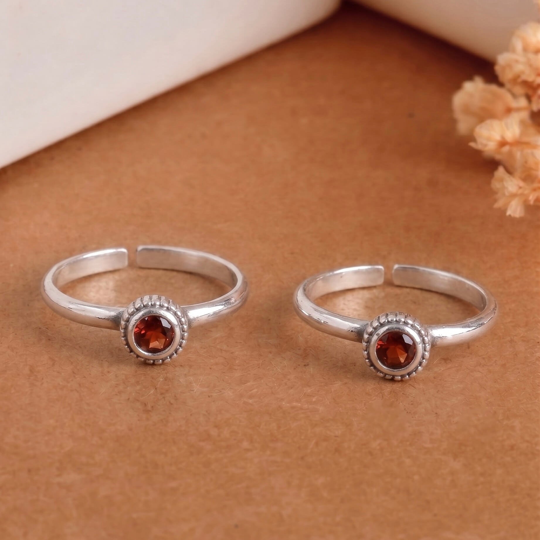 Riya Silver Toe Ring 925 sterling silver meera jaipur