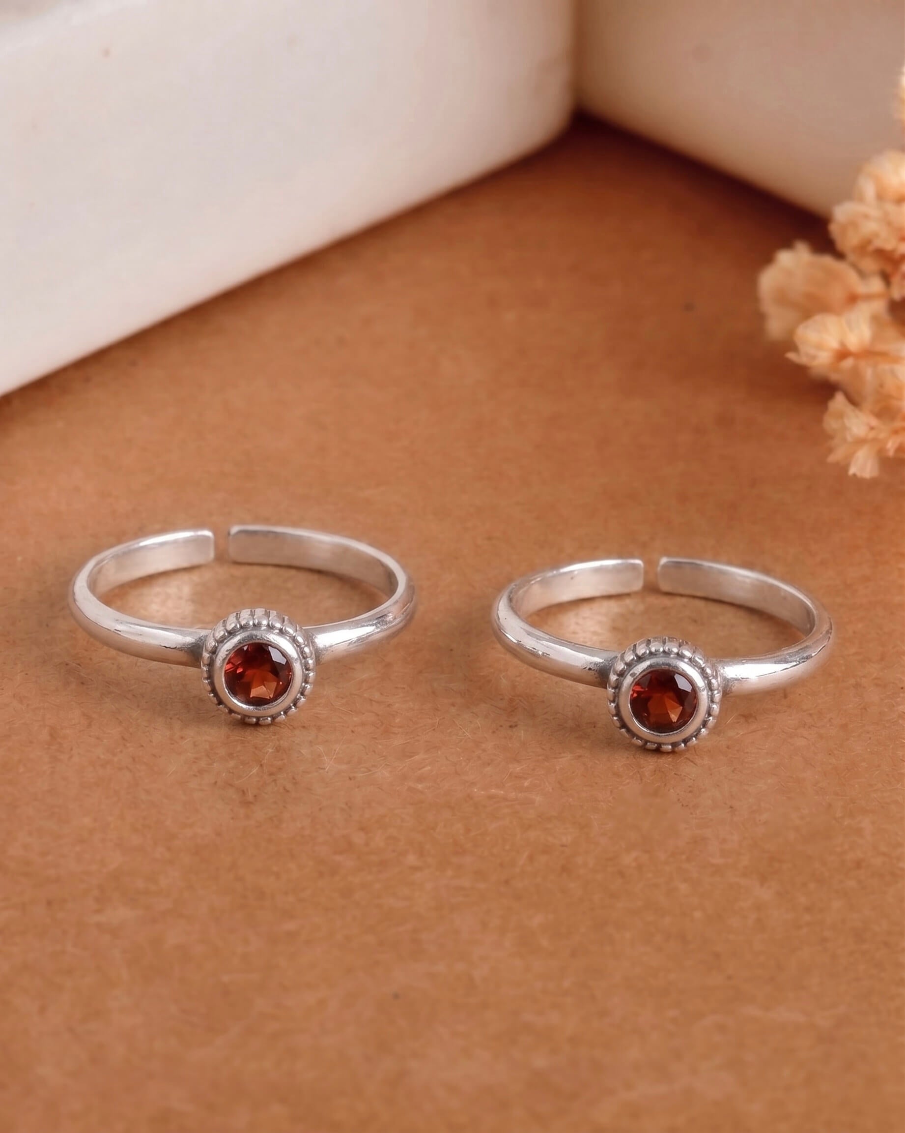 Riya Silver Toe Ring 925 sterling silver meera jaipur