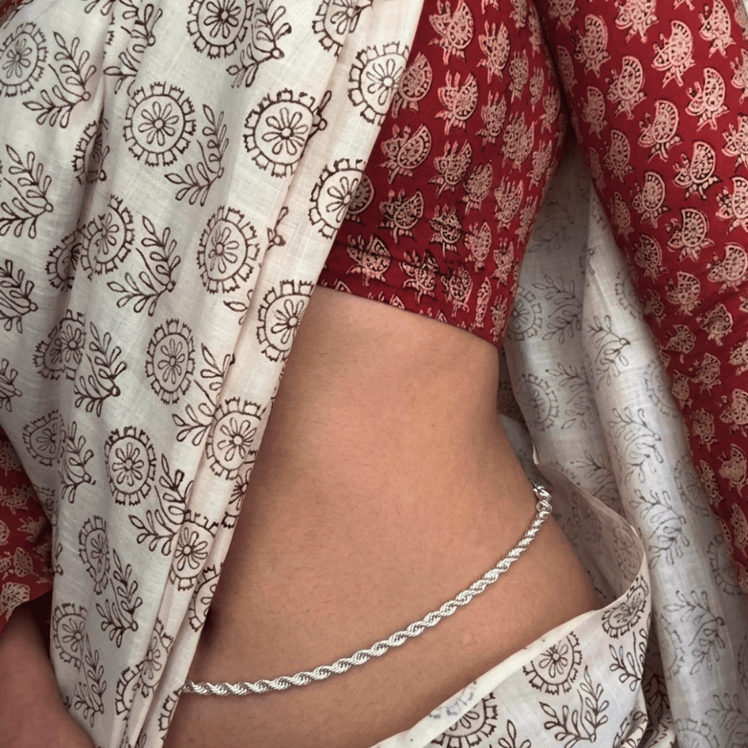 Buy Silver Waist or Belly Chain For Women Online in India – Meera Jaipur