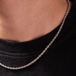 Rope silver chain - 925 Silver Jewellery Meera Jaipur