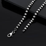 Round ball silver bracelet - 925 Silver Jewellery Meera Jaipur