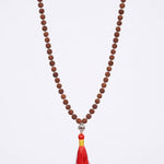 Rudraksha beads Jap Mala - Real Rudraksha 925 sterling silver meera jaipur