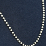 SIlver ball chain