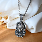 Shiv ji Face Pendant - 925 Silver Jewellery Meera Jaipur