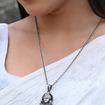 Shiv ji Face Pendant - 925 Silver Jewellery Meera Jaipur