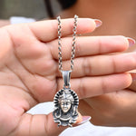 Shiv ji Face Pendant - 925 Silver Jewellery Meera Jaipur