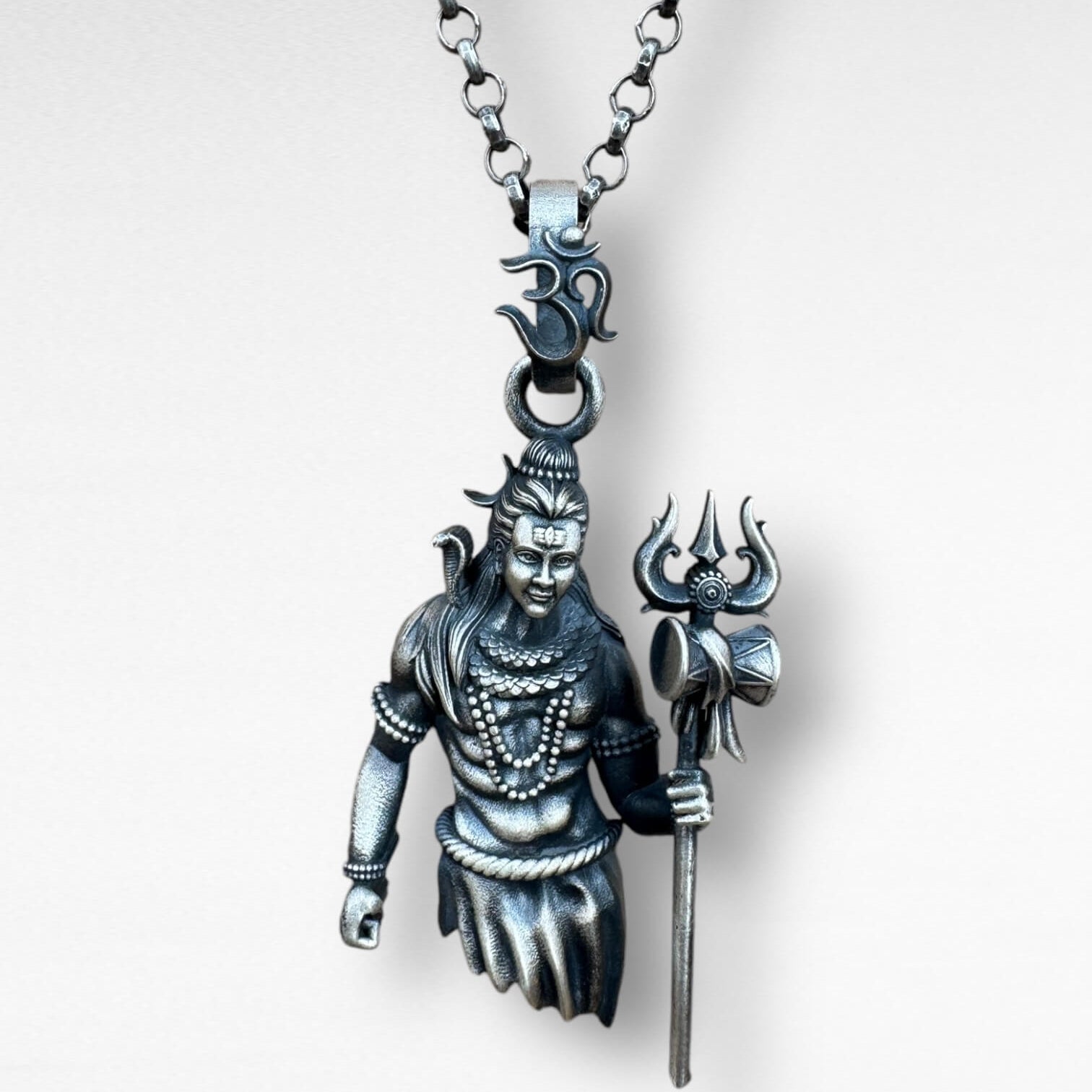 Shiv ji Pendant - 925 Silver Jewellery Meera Jaipur