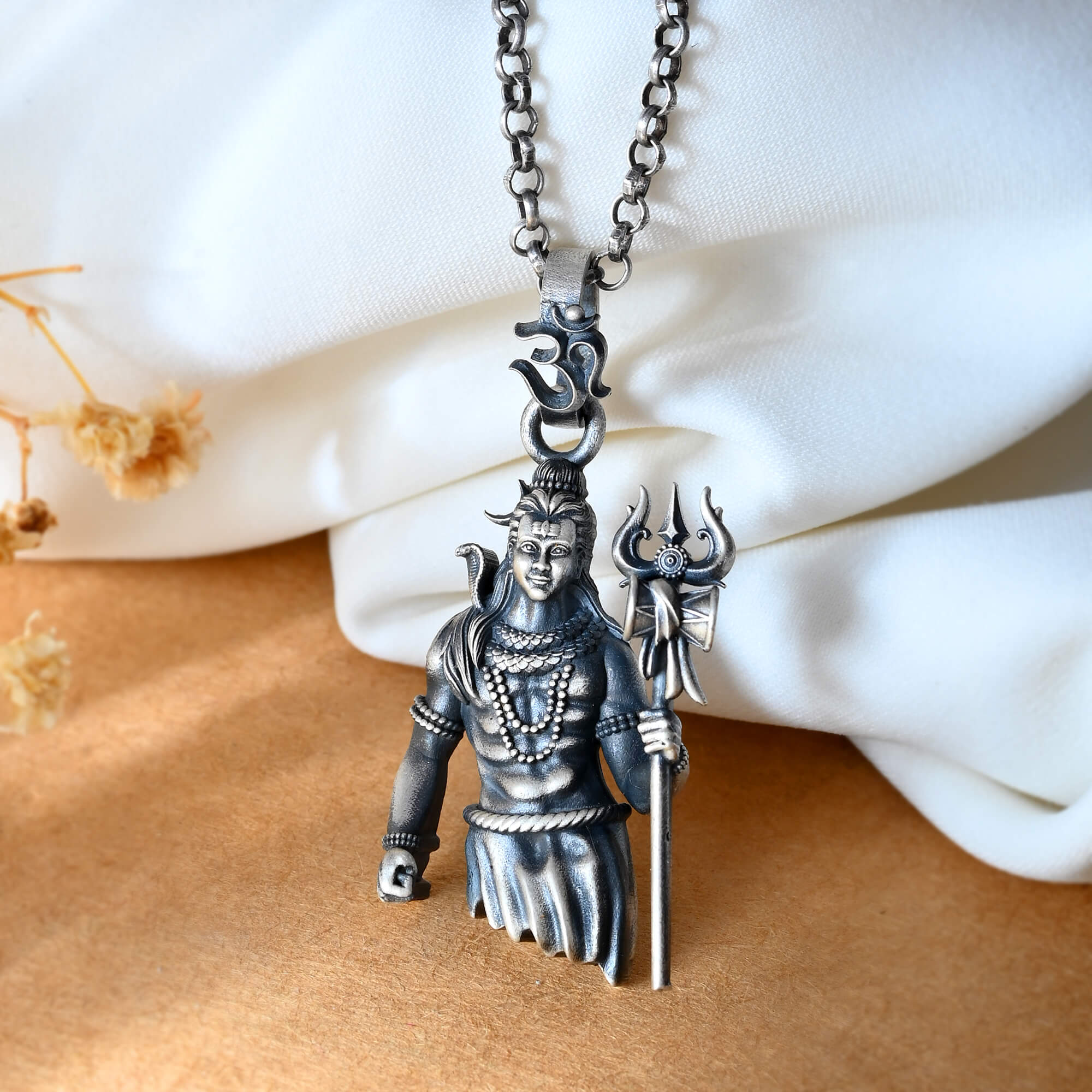 Shiv ji Pendant - 925 Silver Jewellery Meera Jaipur