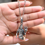 Shiv ji Pendant - 925 Silver Jewellery Meera Jaipur