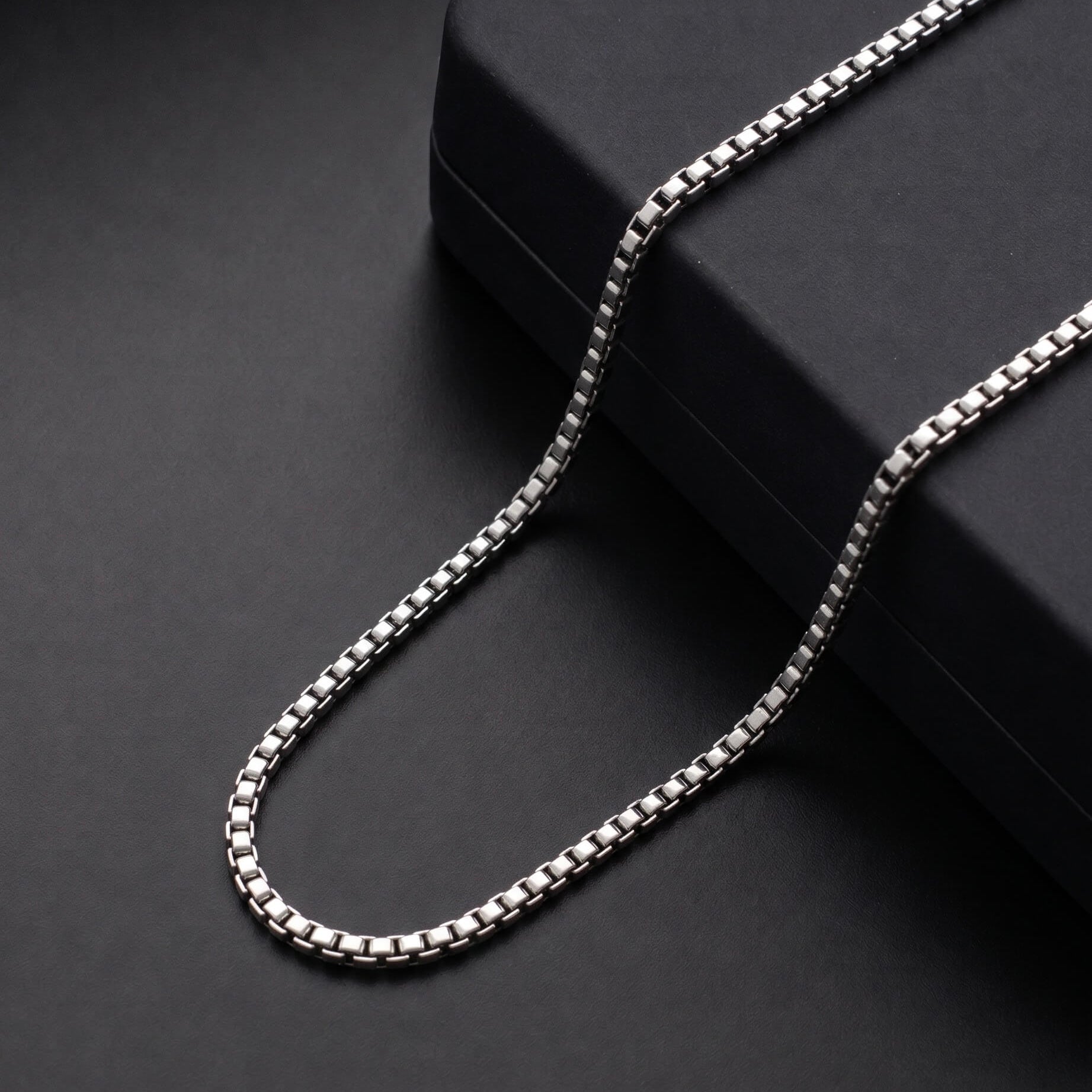 Silver Box Chain 925 sterling silver meera jaipur