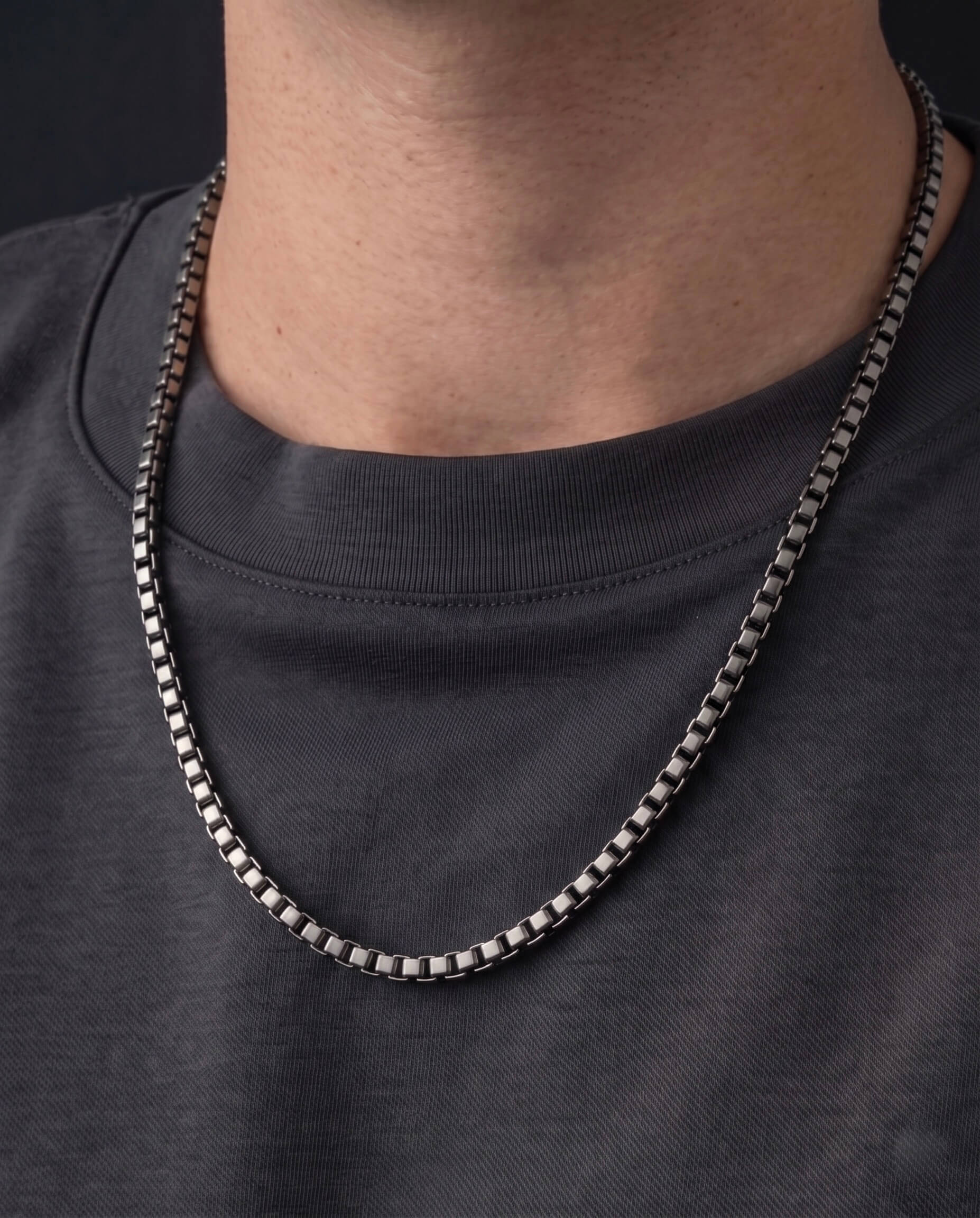 Silver Box Chain 925 sterling silver meera jaipur