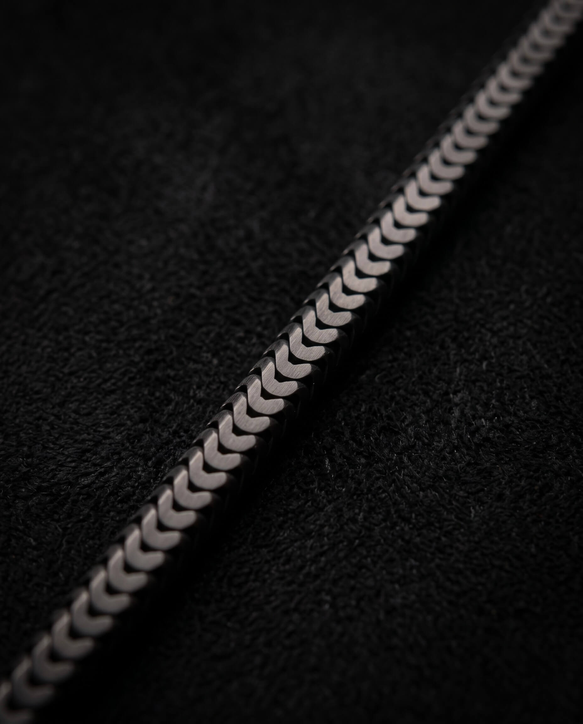 Silver Foxtail Snake Chain 925 sterling silver meera jaipur
