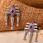 Siya Silver Earrings 925 sterling silver meera jaipur
