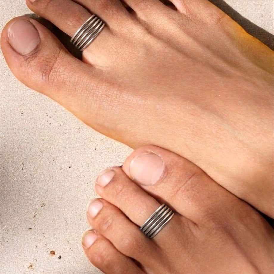 Sleek Toe Ring - 925 Silver Jewellery Meera Jaipur