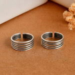 Sleek Toe Ring - 925 Silver Jewellery Meera Jaipur