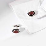 Sterli Silver Cuff Link - 925 Silver Jewellery Meera Jaipur