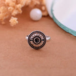 Sunflower silver toe ring - 925 Silver Jewellery Meera Jaipur