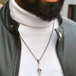 Sword Silver Pendant - 925 Silver Jewellery Meera Jaipur