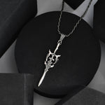 Sword Silver Pendant - 925 Silver Jewellery Meera Jaipur