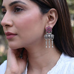 Tara Silver Earring 927 sterling silver meera jaipur