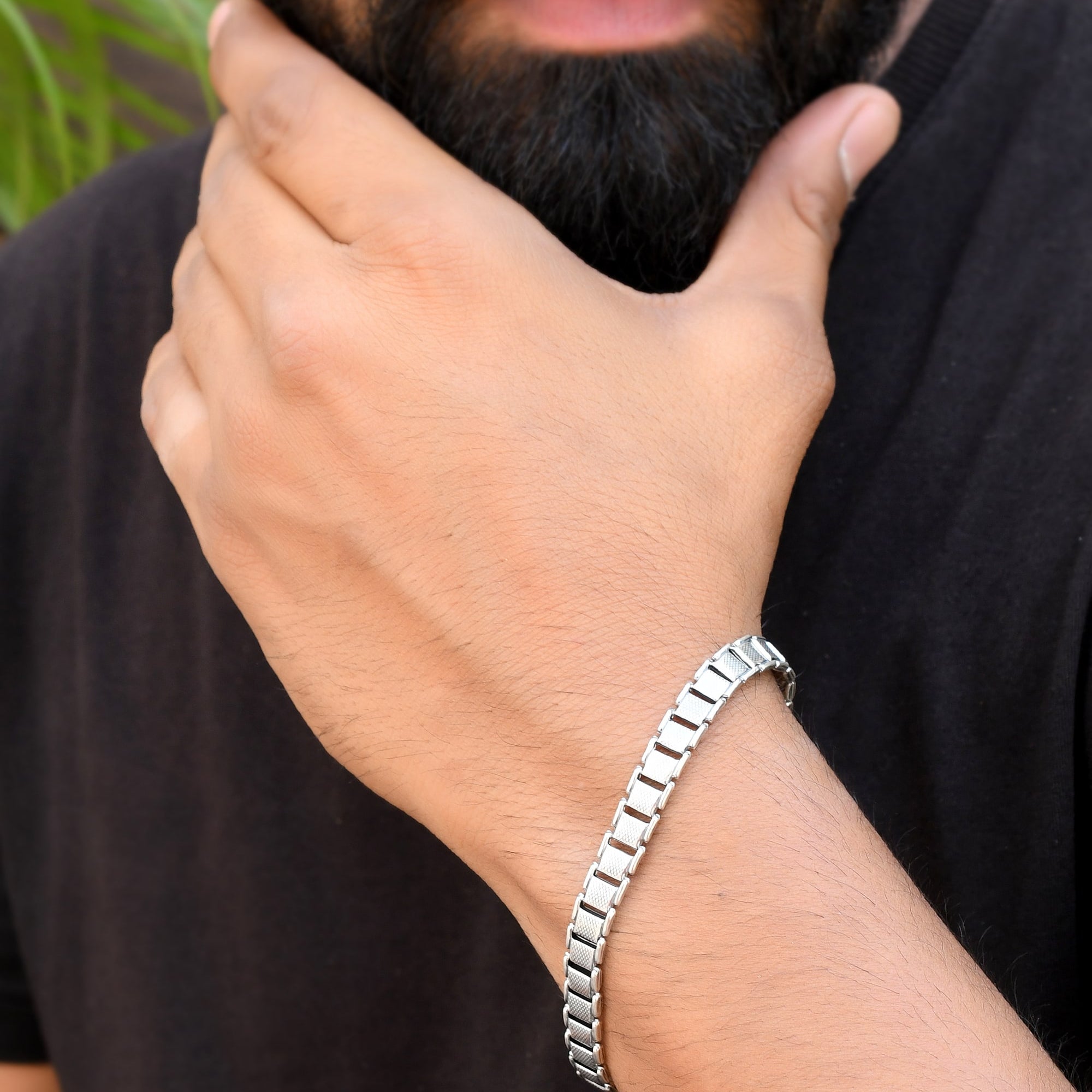 Titan Silver Bracelet - 925 Silver Jewellery Meera Jaipur