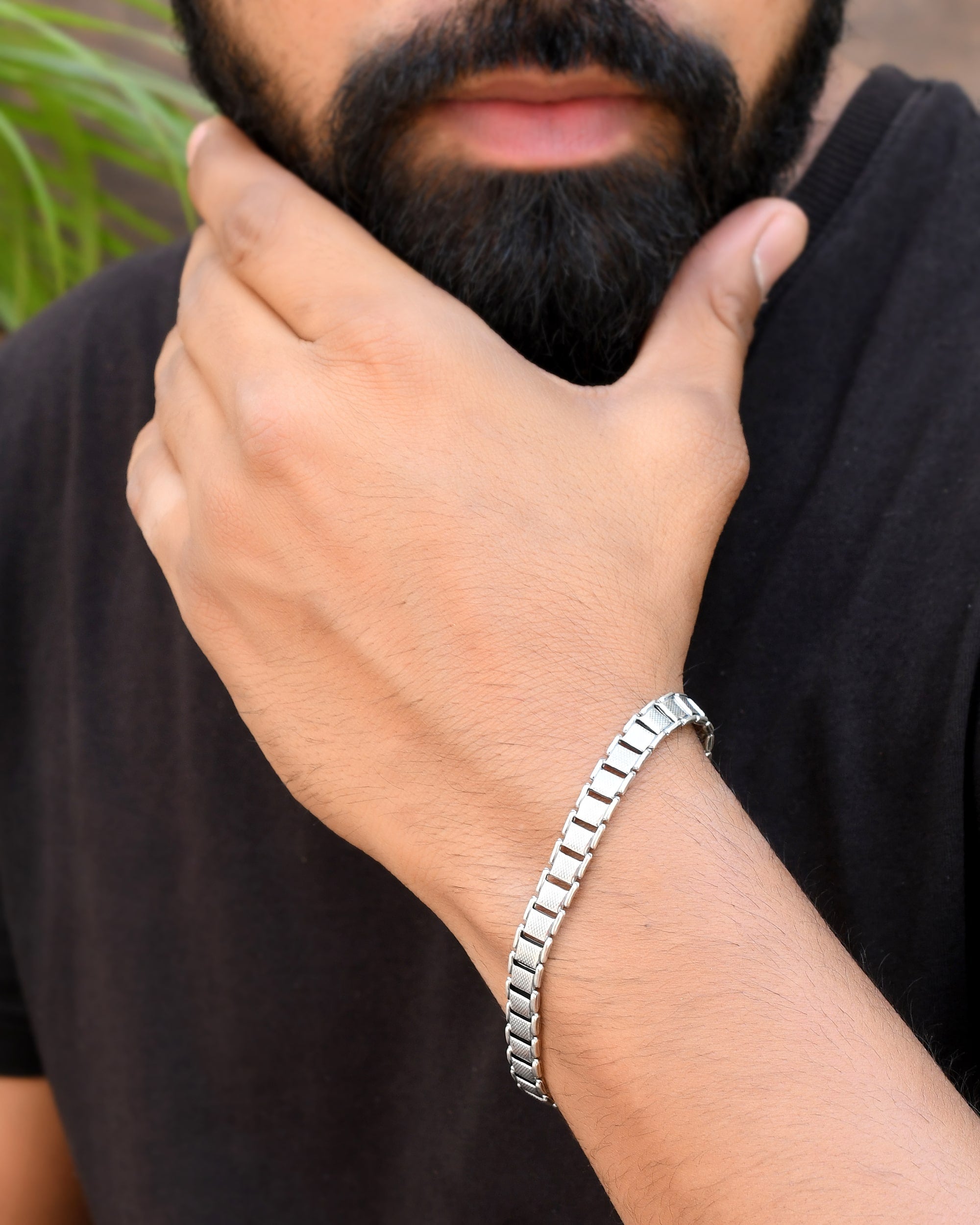 Titan Silver Bracelet - 925 Silver Jewellery Meera Jaipur