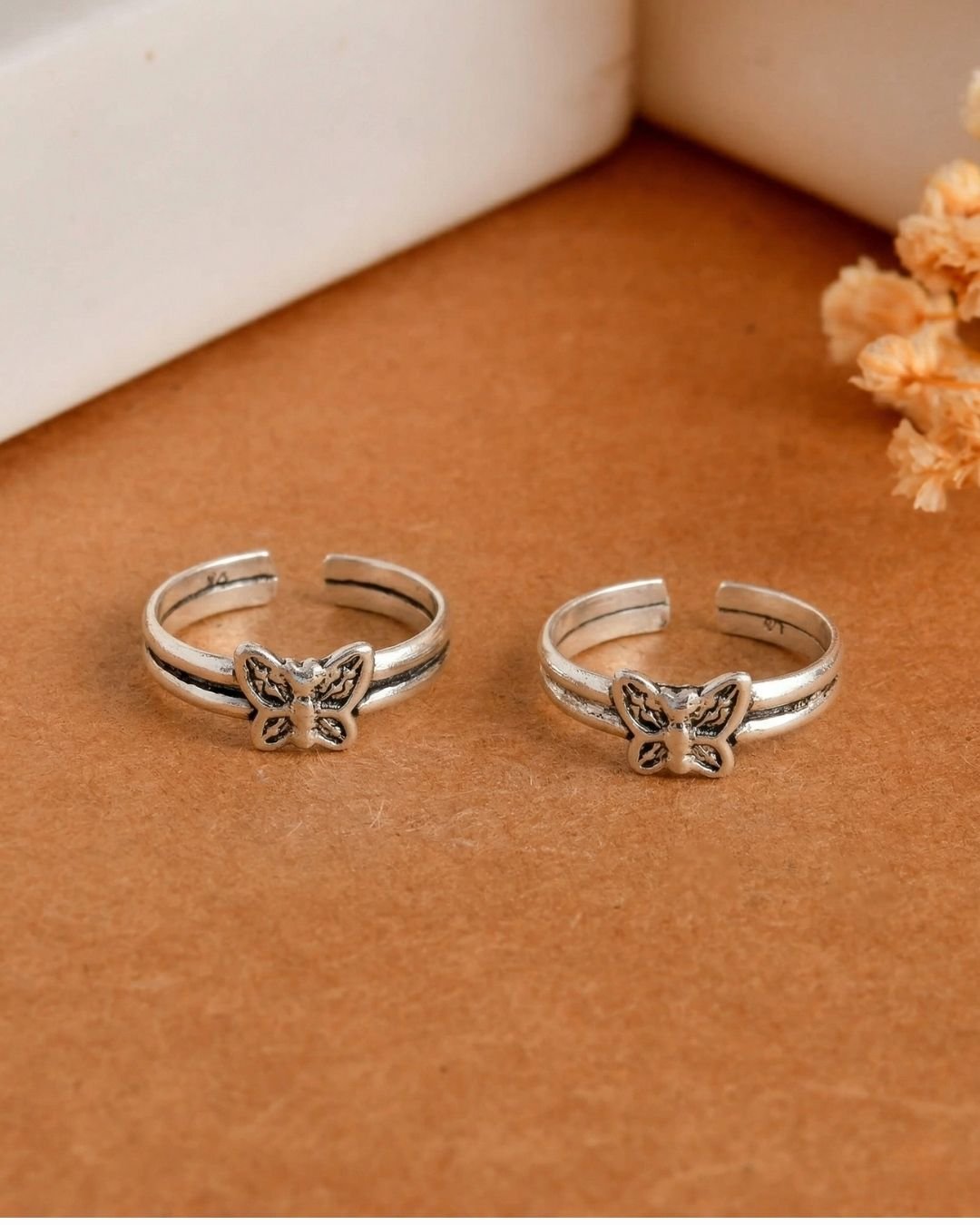 Titli Toe Ring 925 sterling silver - meera jaipur