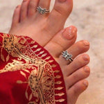 Titli Toe Ring 925 sterling silver - meera jaipur1
