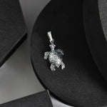Tortoise Silver pendant - 925 Silver Jewellery Meera Jaipur