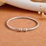 Twist Silver Baby Kada 925 sterling silver meera jaipur