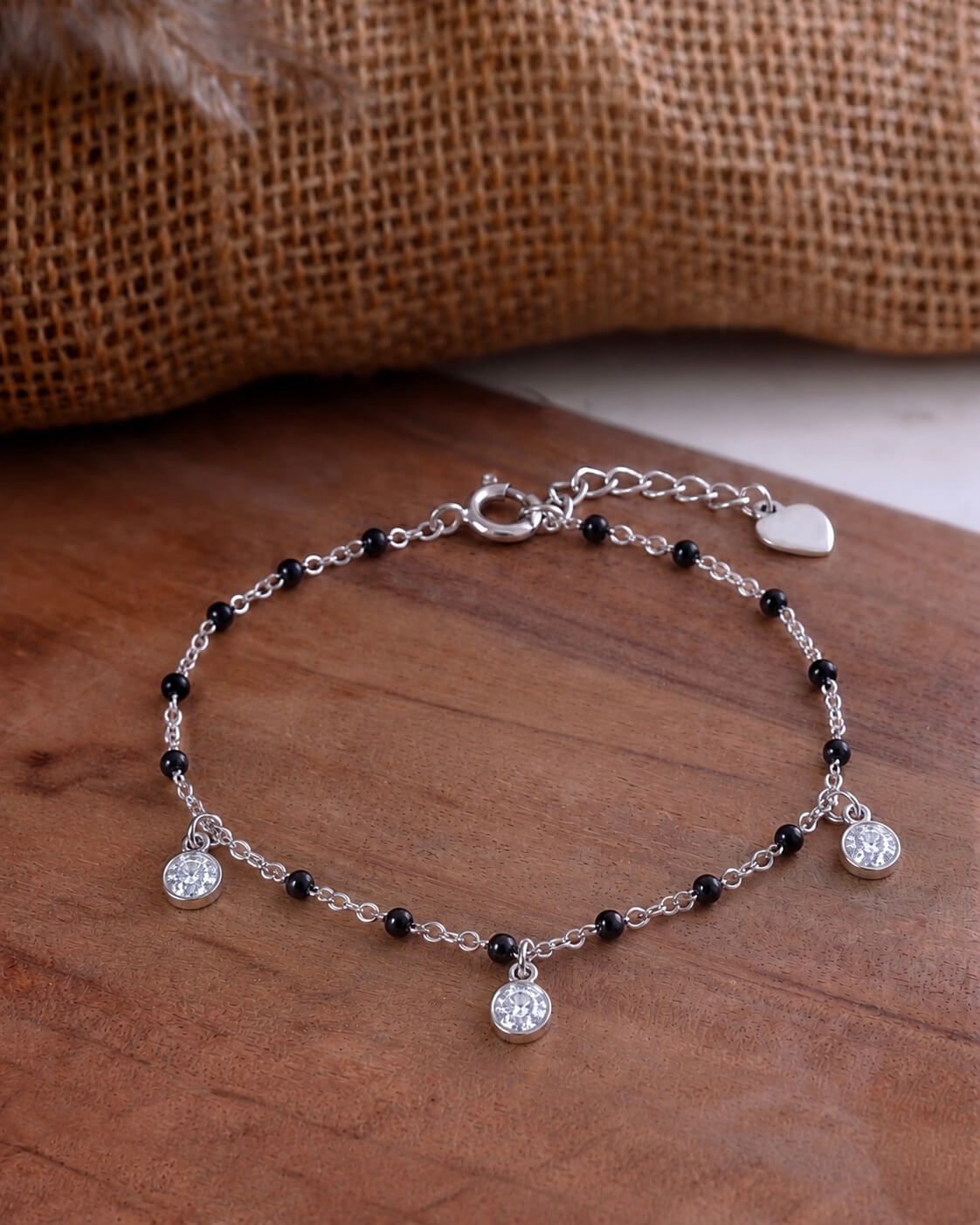 Urmila Silver Hand Mangalsutra  925 sterling silver Meera jaipur