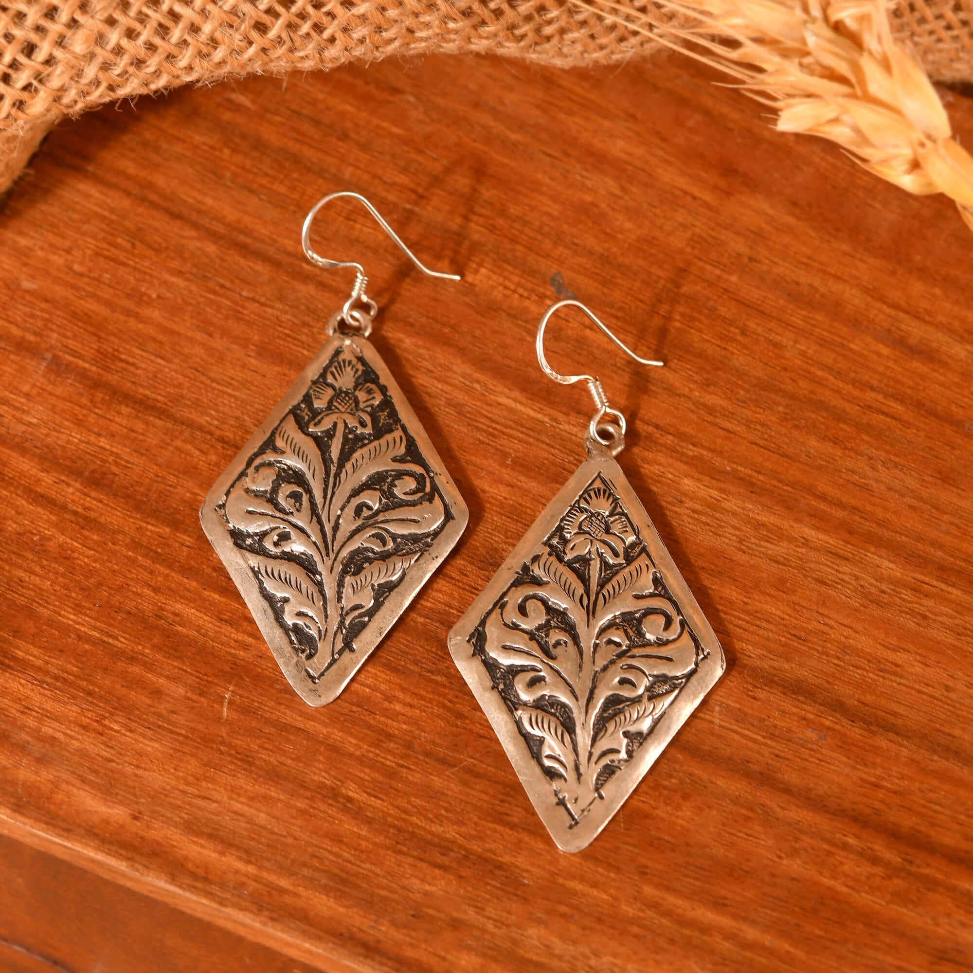 Vaani Silver Earrings 925 sterling silver meera jaipur