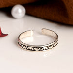 Zavi silver Thumb ring 925 sterling silver - meera jaipur