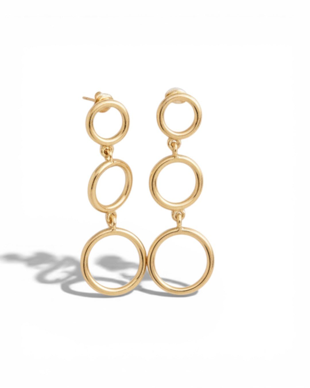 Multi Ring Earrings - 925 Silver Jewellery Meera Jaipur