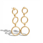 Multi Ring Earrings - 925 Silver Jewellery Meera Jaipur