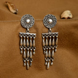 Irya Tribal Pure Silver Earrings