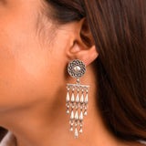 Irya Tribal Pure Silver Earrings