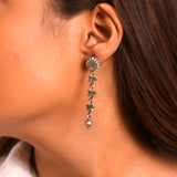 Mahitha Tribal Pure Silver Earrings