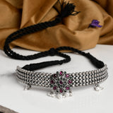 Chitrangada Pure Silver Necklace