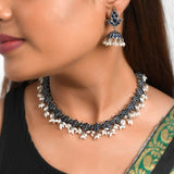 Rambha Pure Silver Necklace