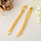 long link chain Earrings