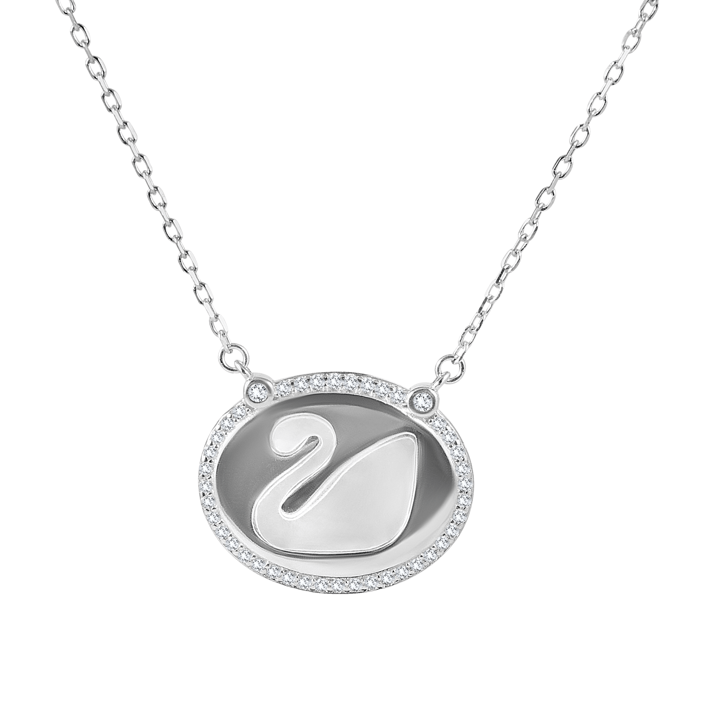 Swan Necklace - 925 Silver Jewellery Meera Jaipur
