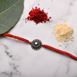 Intricate Floral Rakhi