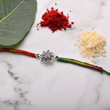 Om Floral Rakhi