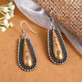 Sandhya silver earrings
