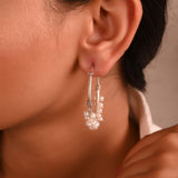 Pushti silver earrings