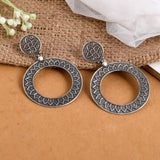 Indu silver earrings